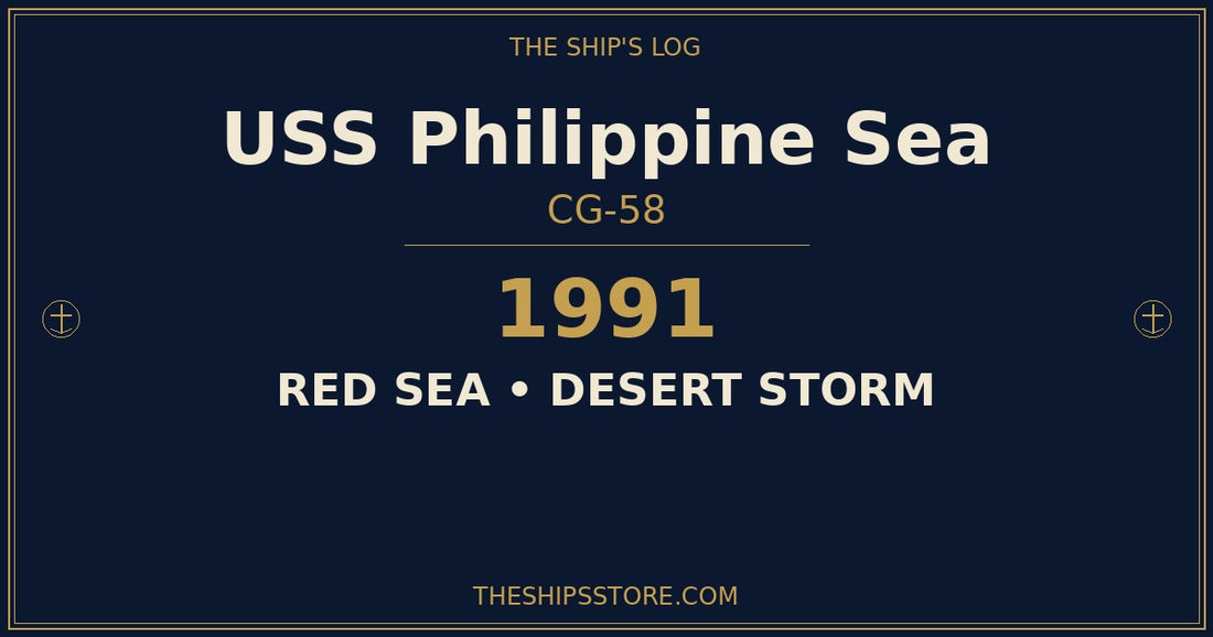USS Philippine Sea CG-58 — 1991 Desert Storm deployment — The Ship's Store