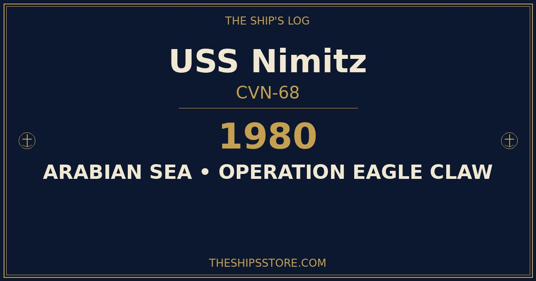 USS Nimitz CVN-68 — 1980 Arabian Sea deployment Operation Eagle Claw — The Ship's Store