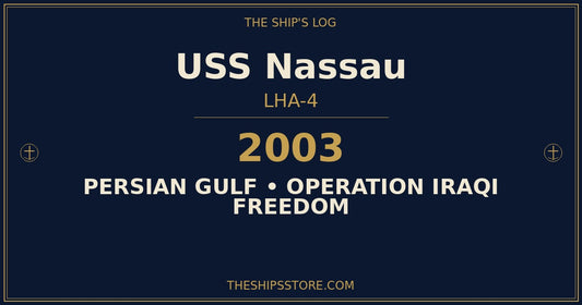 USS Nassau LHA-4 — 2003 Operation Iraqi Freedom deployment — The Ship's Store