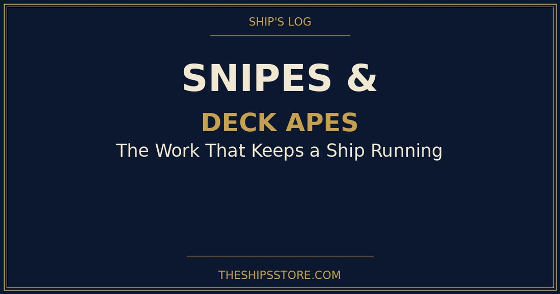 Navy snipes and deck apes — the work that keeps a ship running — The Ship's Store