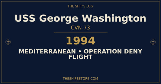 USS George Washington CVN-73 — 1994 Mediterranean deployment — The Ship's Store