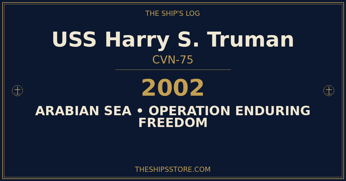 USS Harry S. Truman CVN-75 — 2002 Operation Enduring Freedom — The Ship's Store