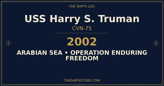 USS Harry S. Truman CVN-75 — 2002 Operation Enduring Freedom — The Ship's Store