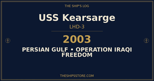 USS Kearsarge LHD-3 — 2003 Operation Iraqi Freedom — The Ship's Store