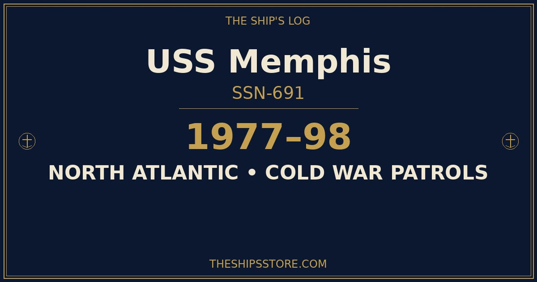 USS Memphis SSN-691 Cold War North Atlantic submarine patrols — The Ship's Store