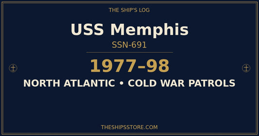 USS Memphis SSN-691 Cold War North Atlantic submarine patrols — The Ship's Store