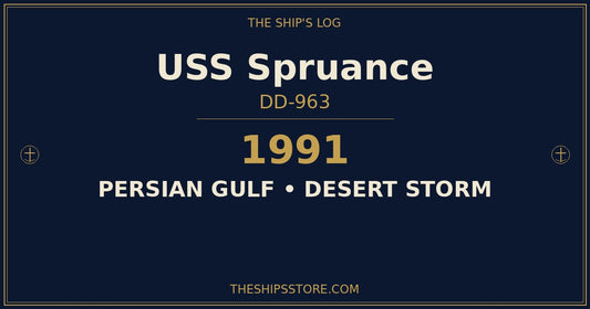 USS Spruance DD-963 Desert Storm VLS destroyer — The Ship's Store