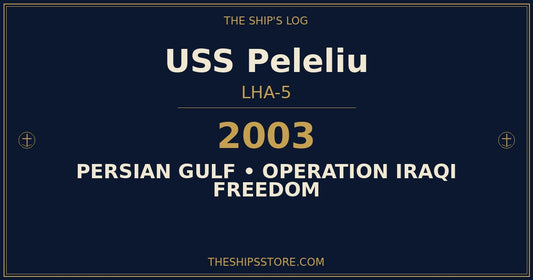 USS Peleliu LHA-5 underway in the Persian Gulf during Operation Iraqi Freedom, 2003