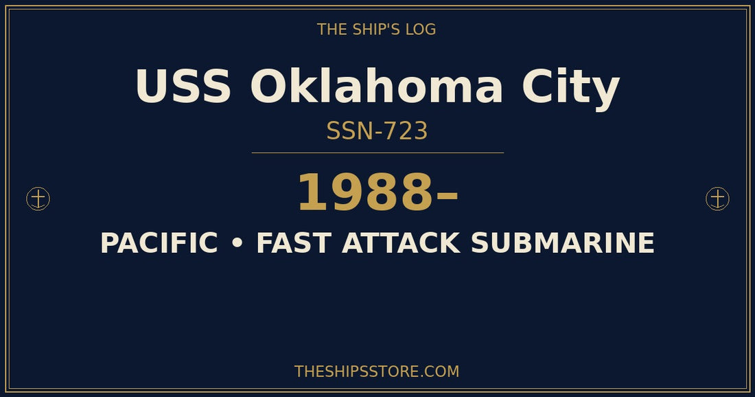 USS Oklahoma City SSN-723 — Los Angeles-class fast attack submarine, Pacific Fleet