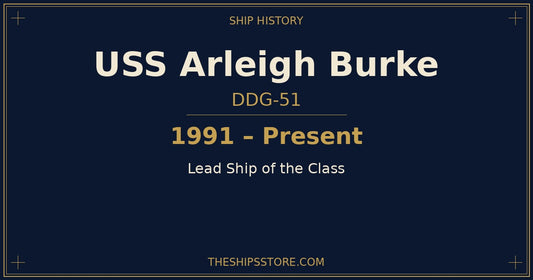USS Arleigh Burke DDG-51 — lead ship of the Arleigh Burke-class guided-missile destroyer