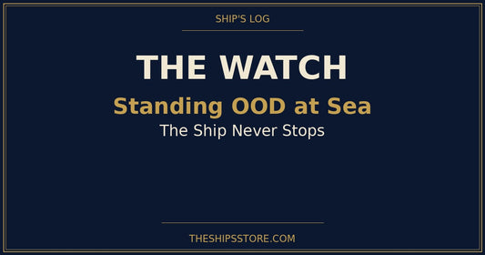The Watch — standing OOD on the bridge of a U.S. Navy ship at sea