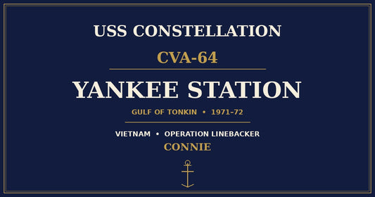 USS Constellation CVA-64 — Yankee Station, Gulf of Tonkin 1971-72