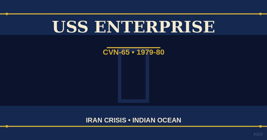 USS Enterprise CVN-65 underway in the Indian Ocean 1979-80 Iran Hostage Crisis deployment — The Ship's Store