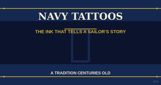 Navy tattoo tradition — sailor ink meaning anchor swallow — The Ship's Store