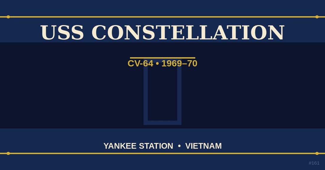 USS Constellation CV-64 underway at Yankee Station Vietnam 1969-70 WESTPAC — The Ship's Store