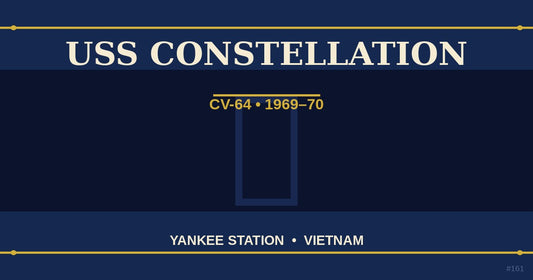 USS Constellation CV-64 underway at Yankee Station Vietnam 1969-70 WESTPAC — The Ship's Store
