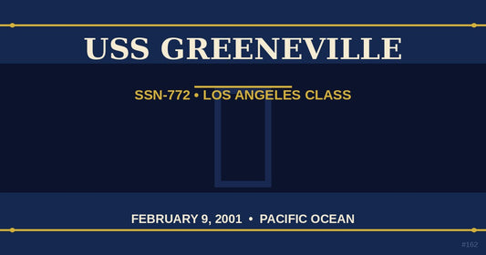 USS Greeneville SSN-772 Los Angeles-class submarine Ehime Maru collision 2001 — The Ship's Store