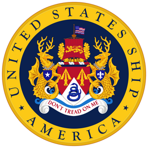 USS America crest
