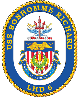 USS Bonhomme Richard crest