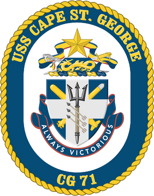 USS Cape St. George crest
