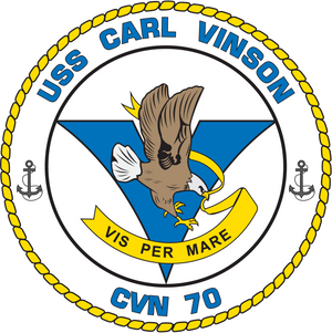 USS Carl Vinson crest