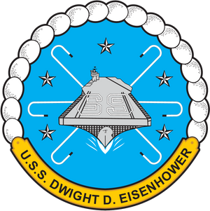 USS Dwight D. Eisenhower crest
