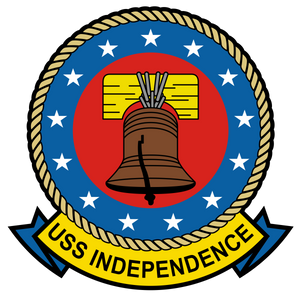 USS Independence crest