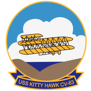 USS Kitty Hawk crest
