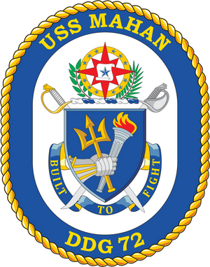 USS Mahan crest
