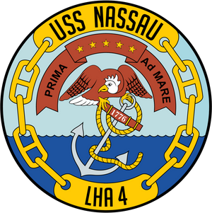 USS Nassau crest