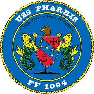 USS Pharris crest