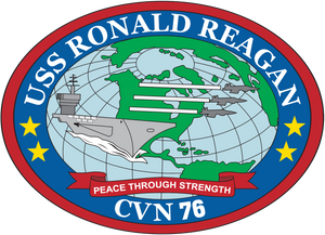 USS Ronald Reagan crest