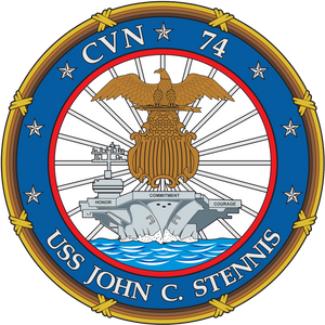 USS John C. Stennis crest