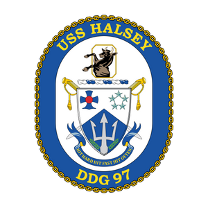 USS Halsey crest