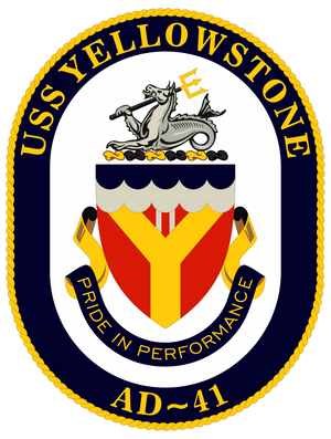 USS Yellowstone crest