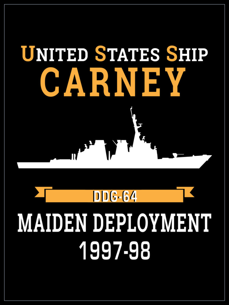 USS Carney DDG-64 1997-98 cruise design