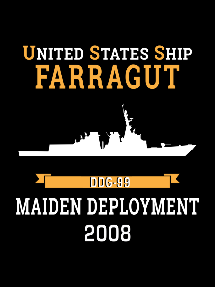 USS Farragut DDG-99 2008 cruise design