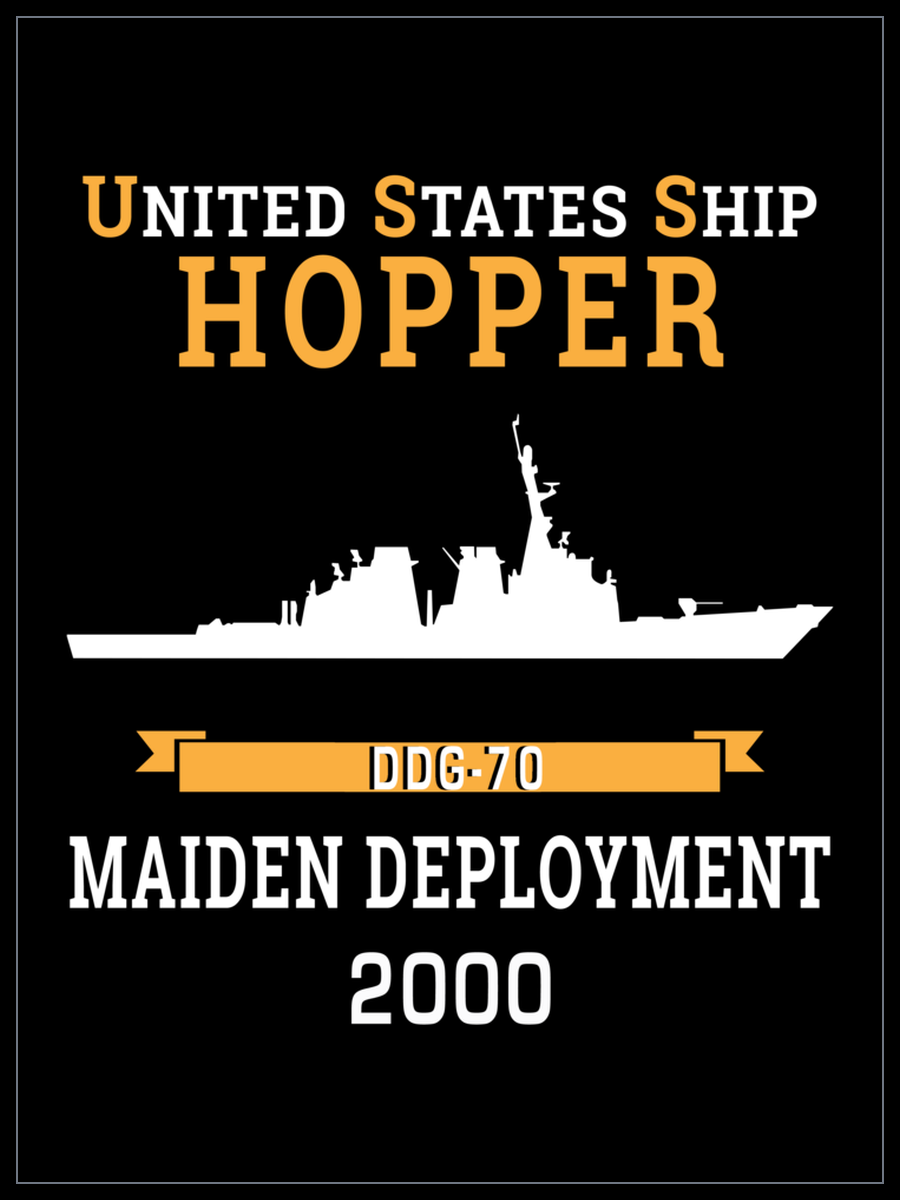 USS Hopper DDG-70 2000 cruise design