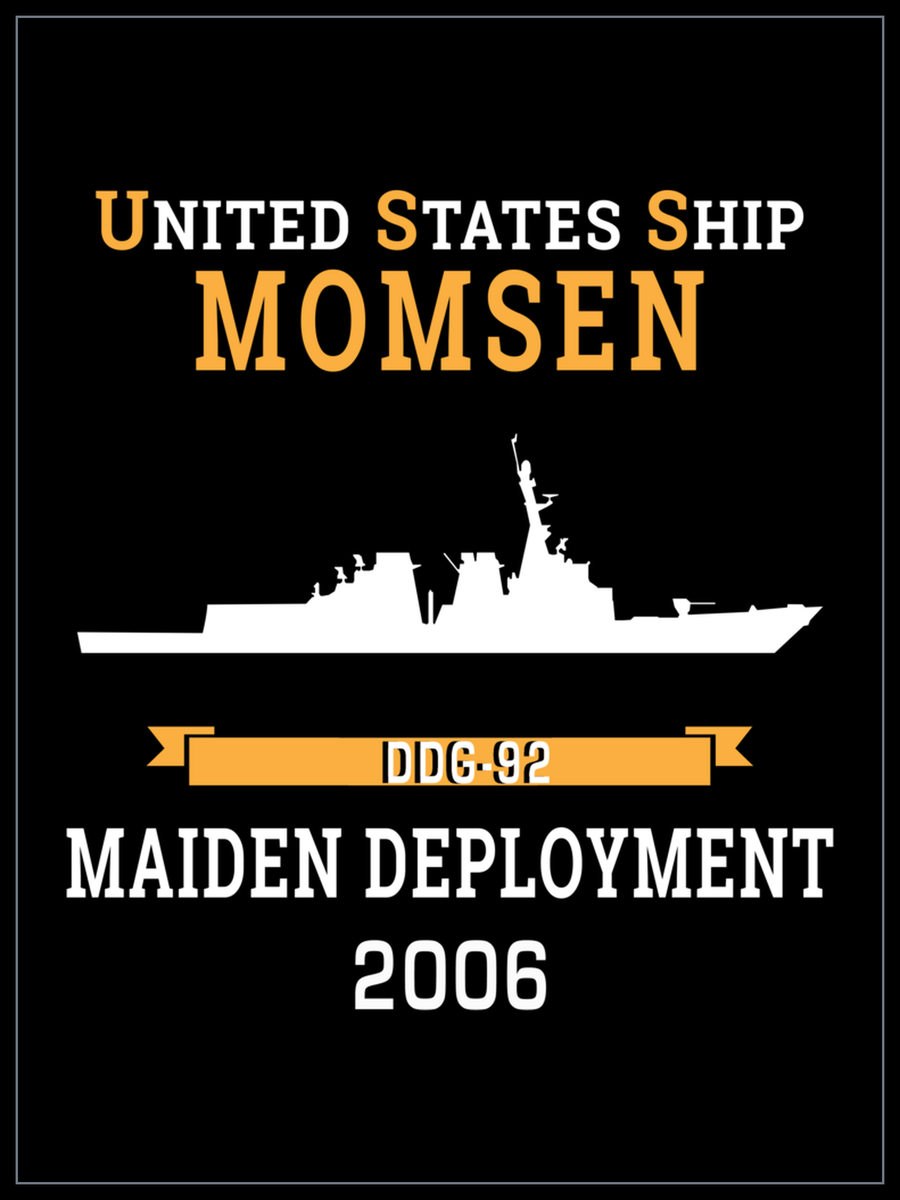 USS Momsen DDG-92 2006 cruise design