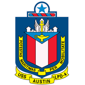 USS Austin crest