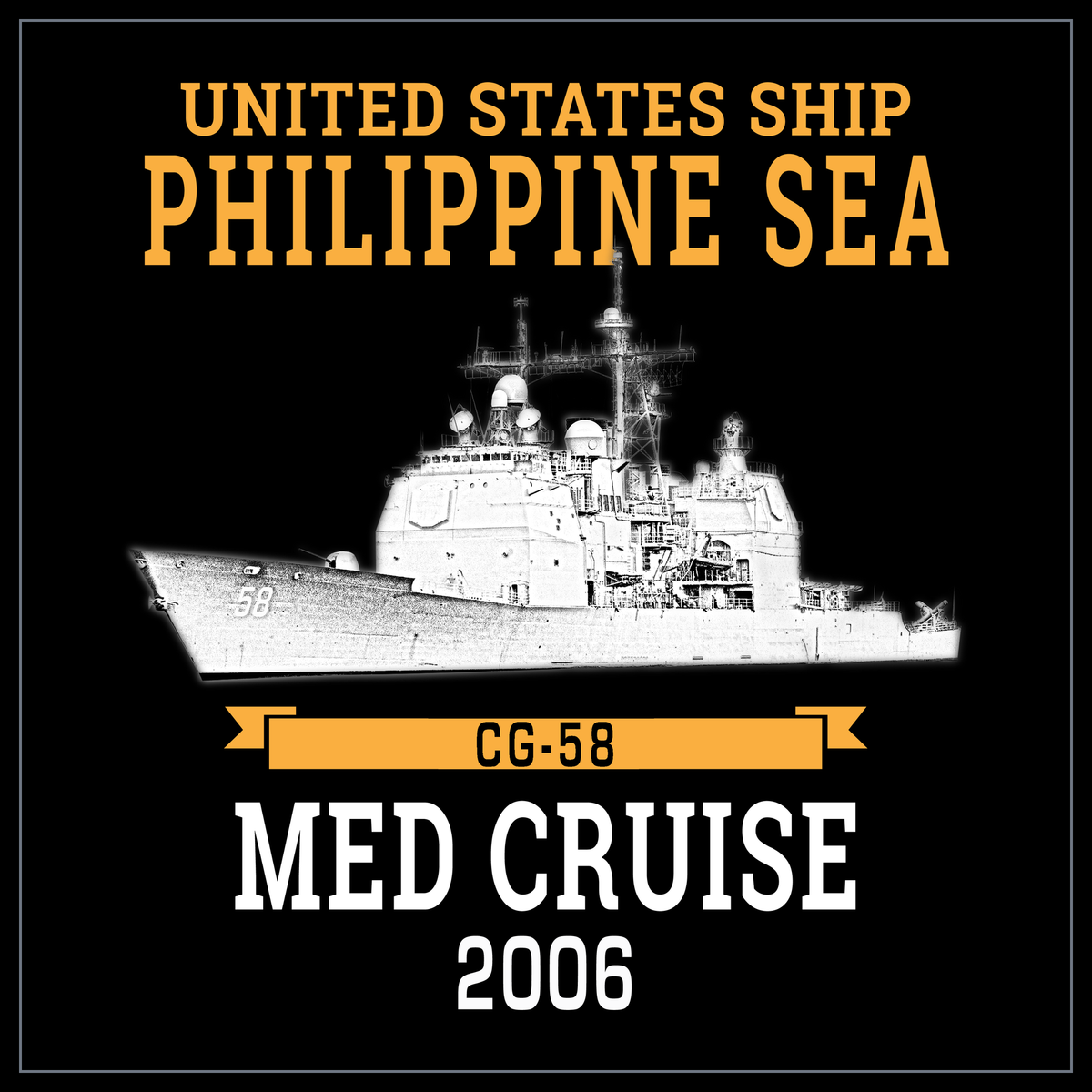 USS Philippine Sea CG-58 2006 cruise design