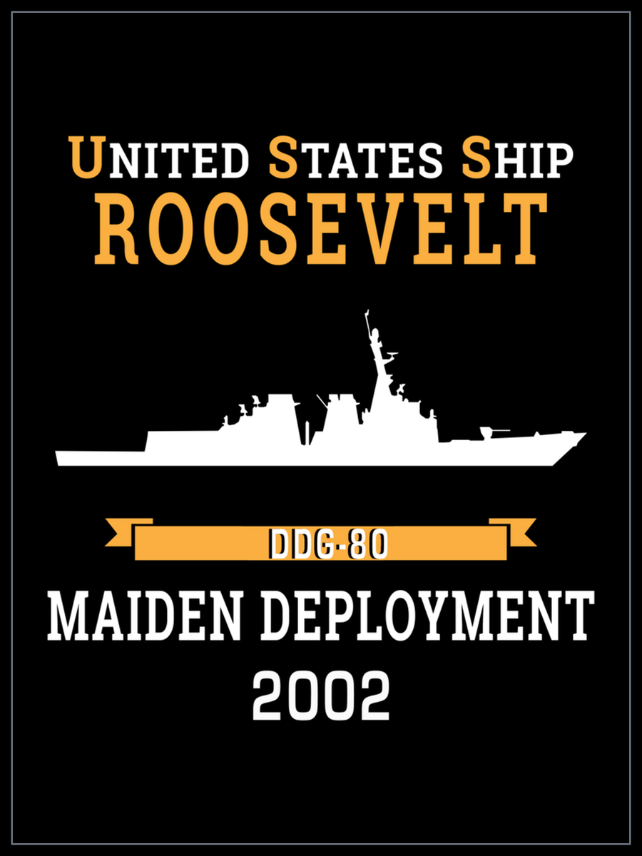USS Roosevelt DDG-80 2002 cruise design