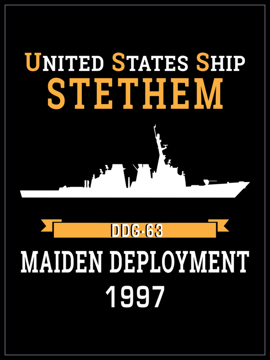 USS Stethem DDG-63 1997 cruise design
