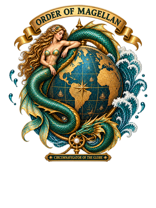 Circumnavigator (Mermaid & Serpent)