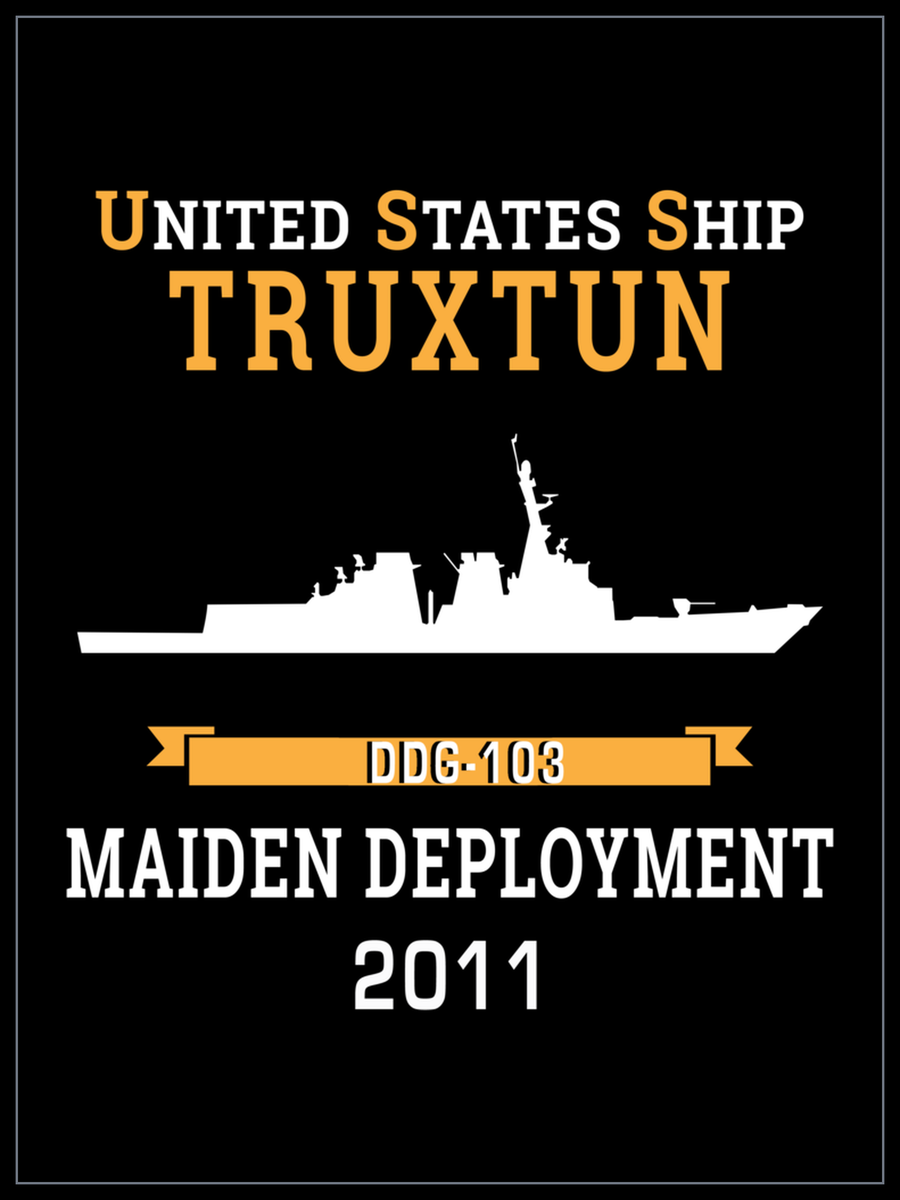 USS Truxtun DDG-103 2011 cruise design