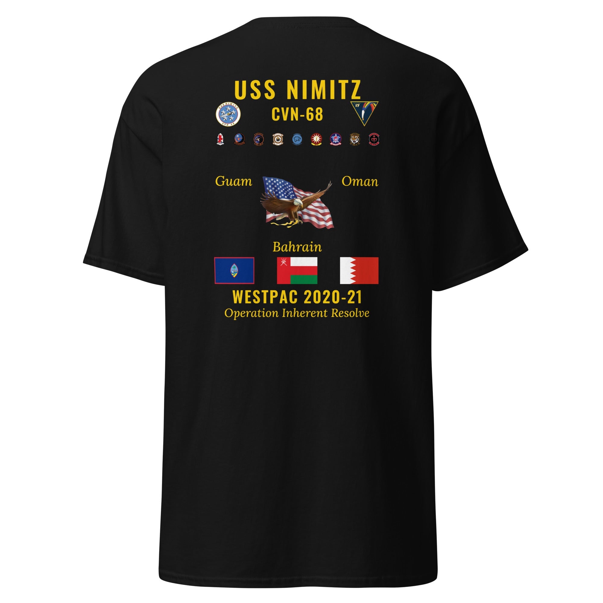 USS Nimitz (CVN-68) 2020-21 cruise design