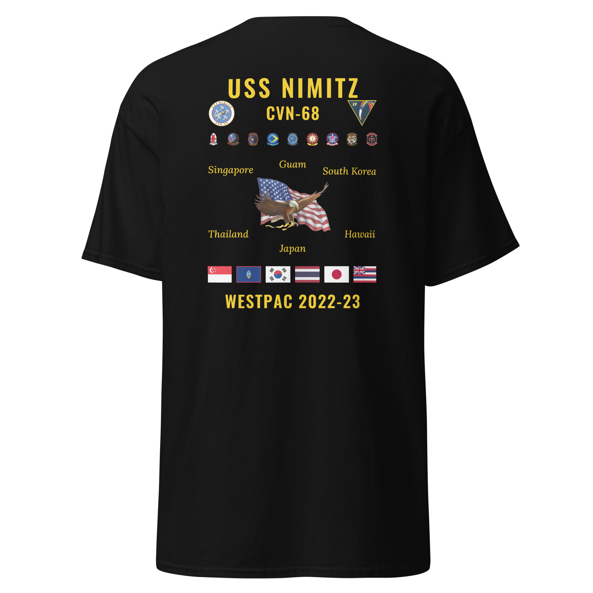 USS Nimitz (CVN-68) 2022-23 cruise design