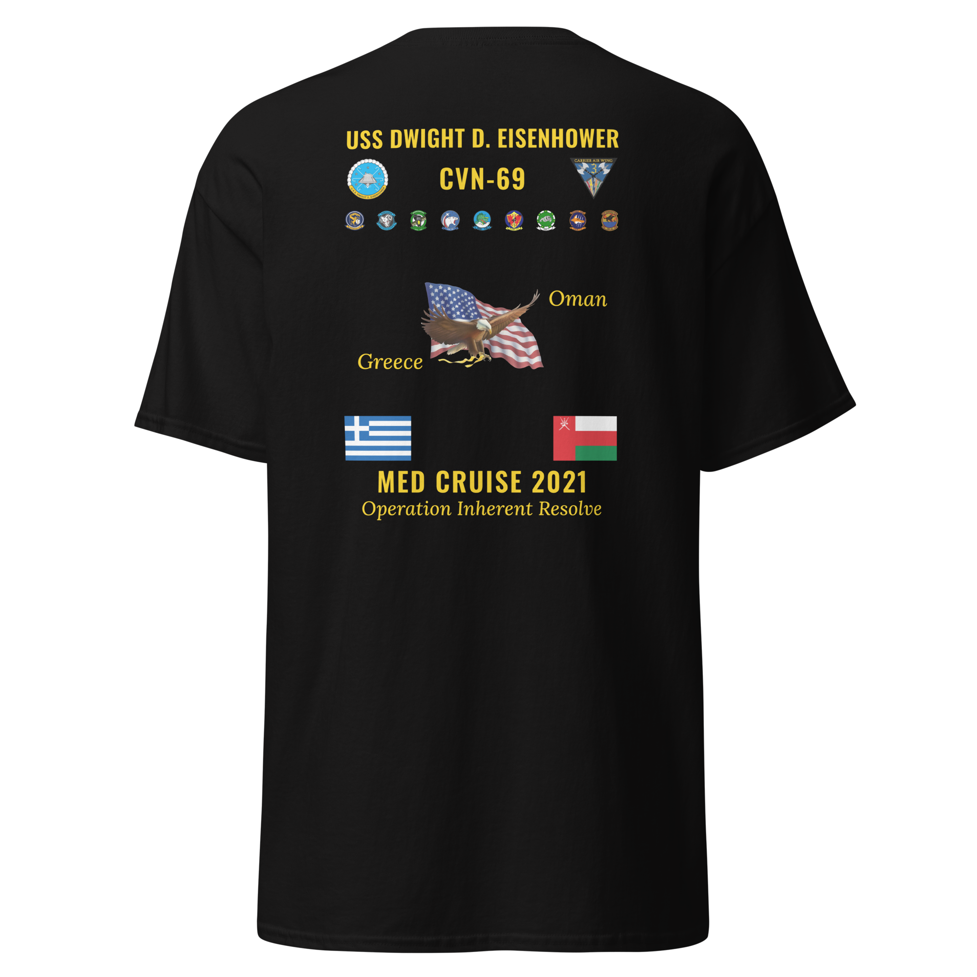 USS Dwight D. Eisenhower (CVN-69) 2021 cruise design