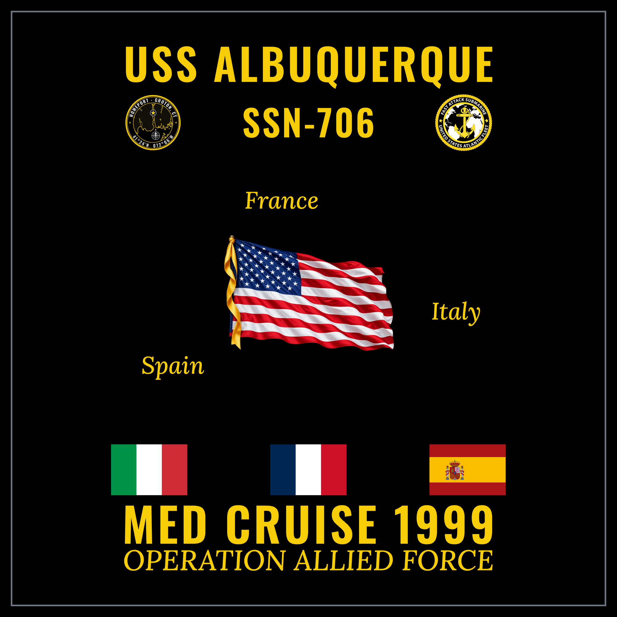 USS Albuquerque (SSN-706) 1999