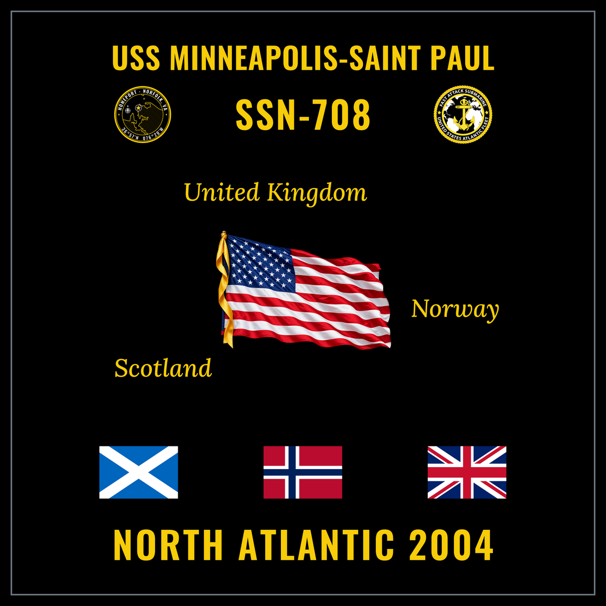 USS Minneapolis-Saint Paul SSN-708 2004 cruise design
